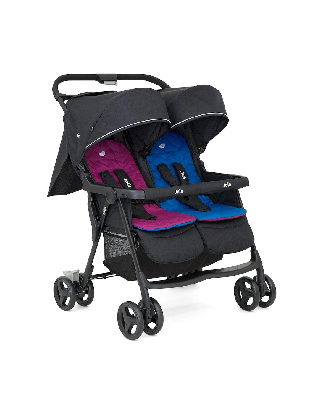 Aire Twin Stroller - Rosy/Sea, 2 of 1