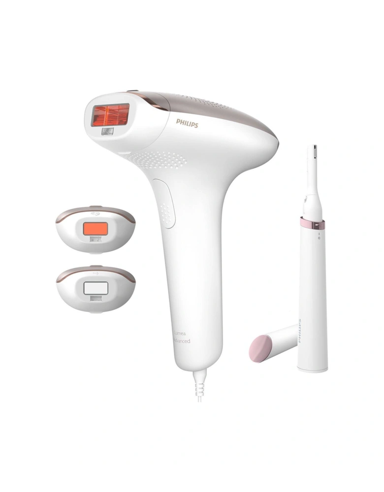 Lumea IPL 7000 Series, corded with 3 attachments for Body, Face and Bikini with pen trimmer – BRI923/00