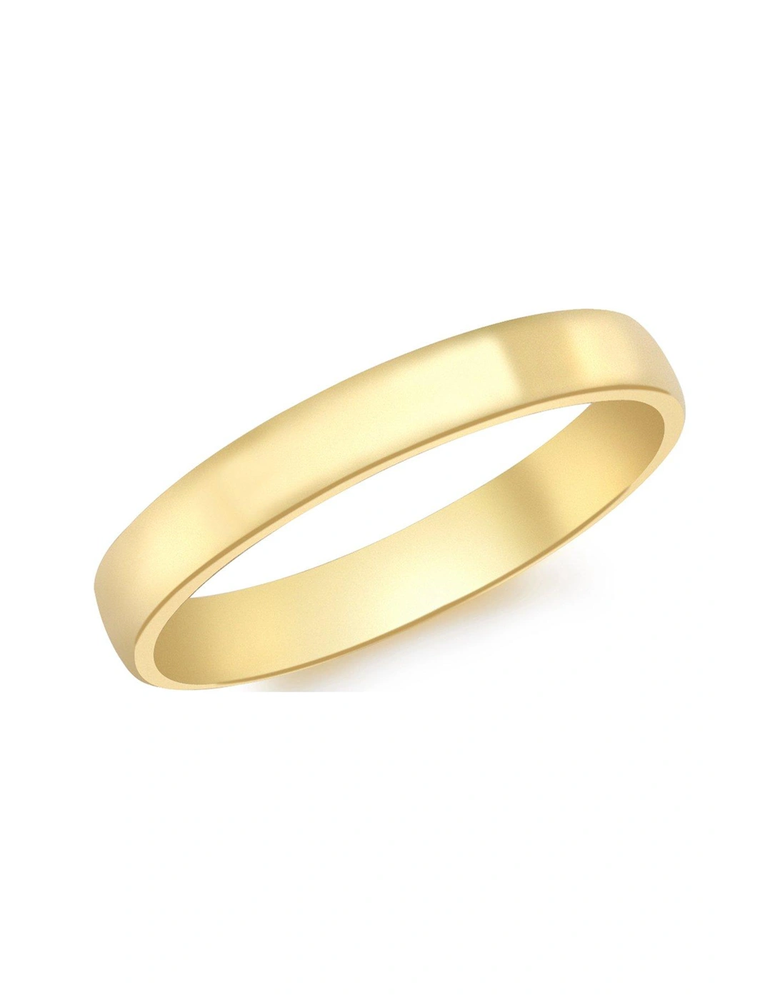 9ct Gold Court Wedding Band, 2 of 1