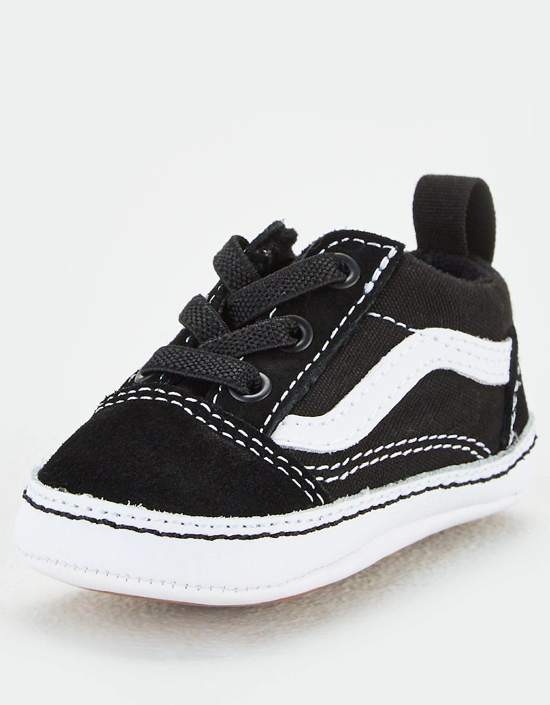 Baby Unisex Old Skool Infant Crib Trainer - Black/White, 2 of 1