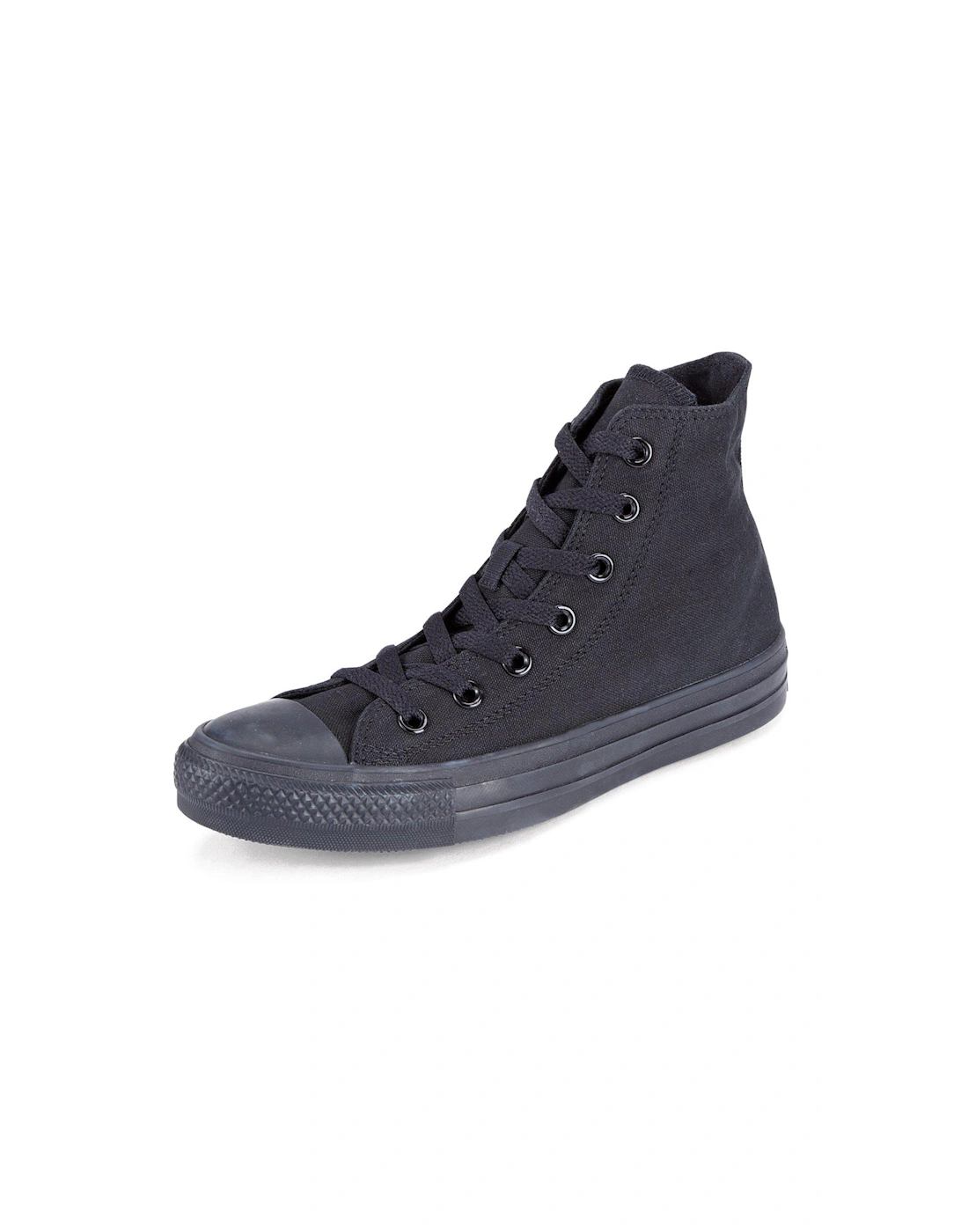 Unisex Hi Top Trainers - Black, 2 of 1