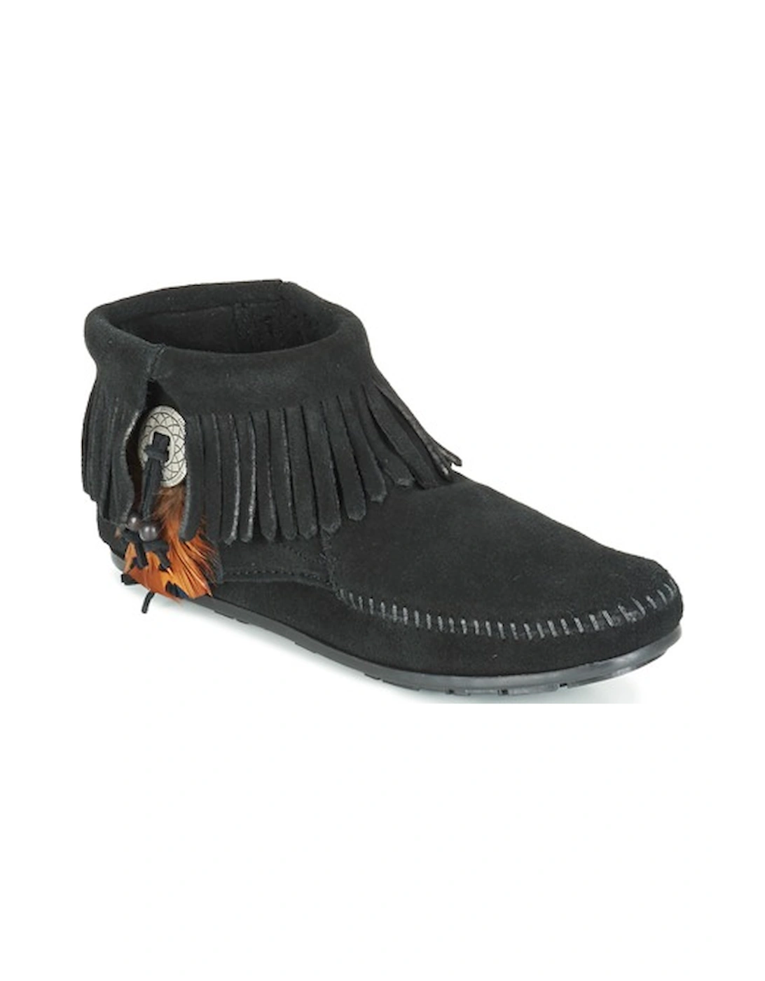 CONCHO FEATHER SIDE ZIP BOOT, 8 of 7