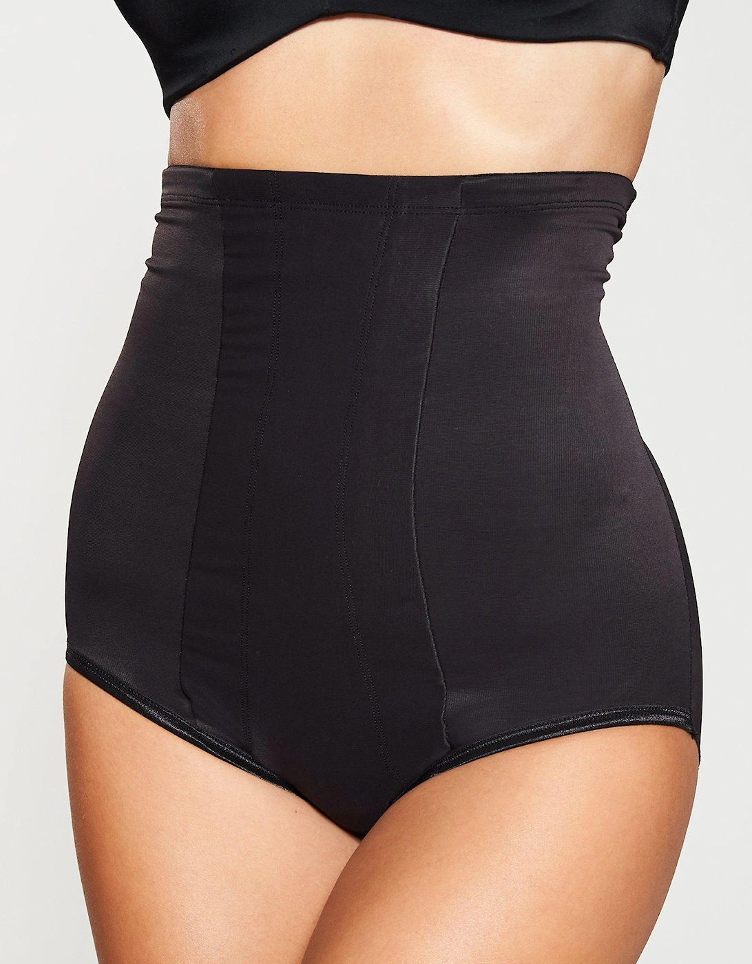 Shape with an Edge Hi-Waist Brief - Black, 3 of 2