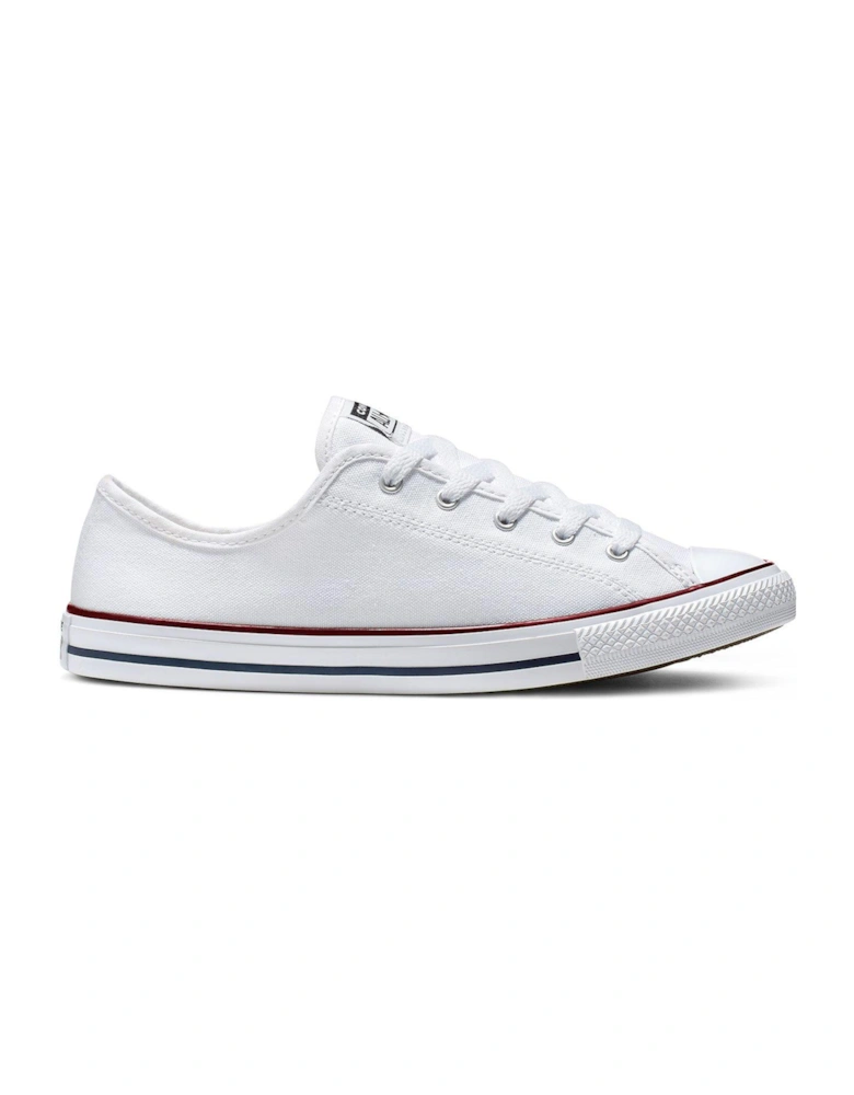Womens Dainty Ox Trainers - White Multi