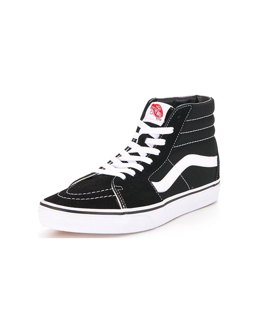 Womens SK8-Hi Trainers - Black/White, 7 of 6