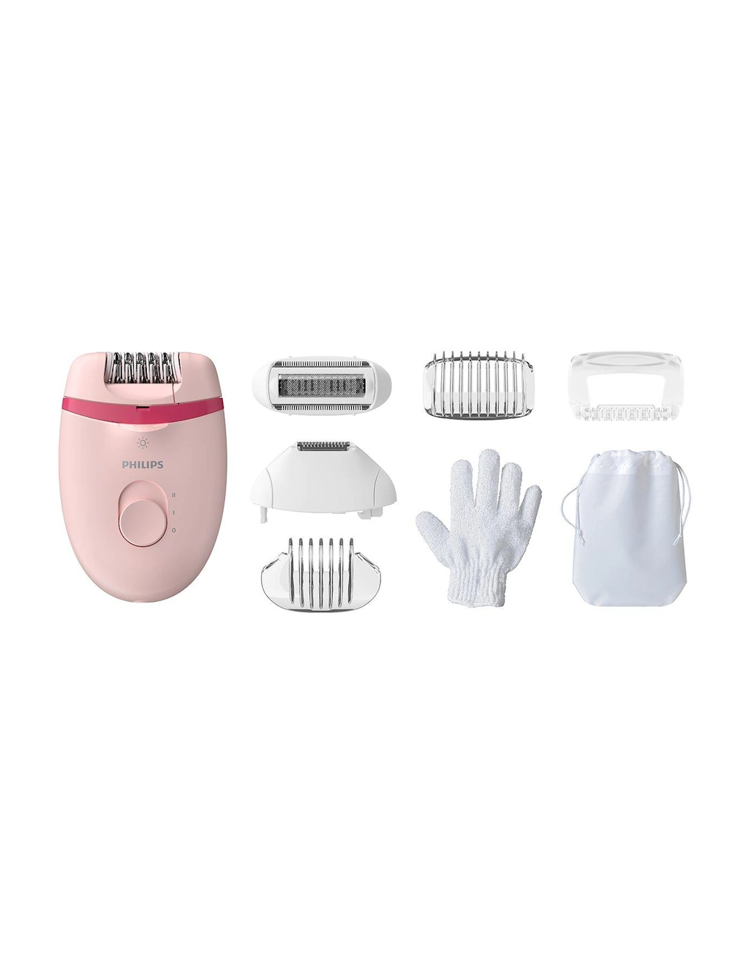 Satinelle Essential Epilator Corded Hair Removal with 5 Accessories BRE285/00, 2 of 1