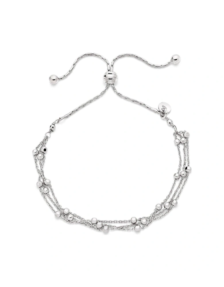 Silver Triple Strand Bracelet