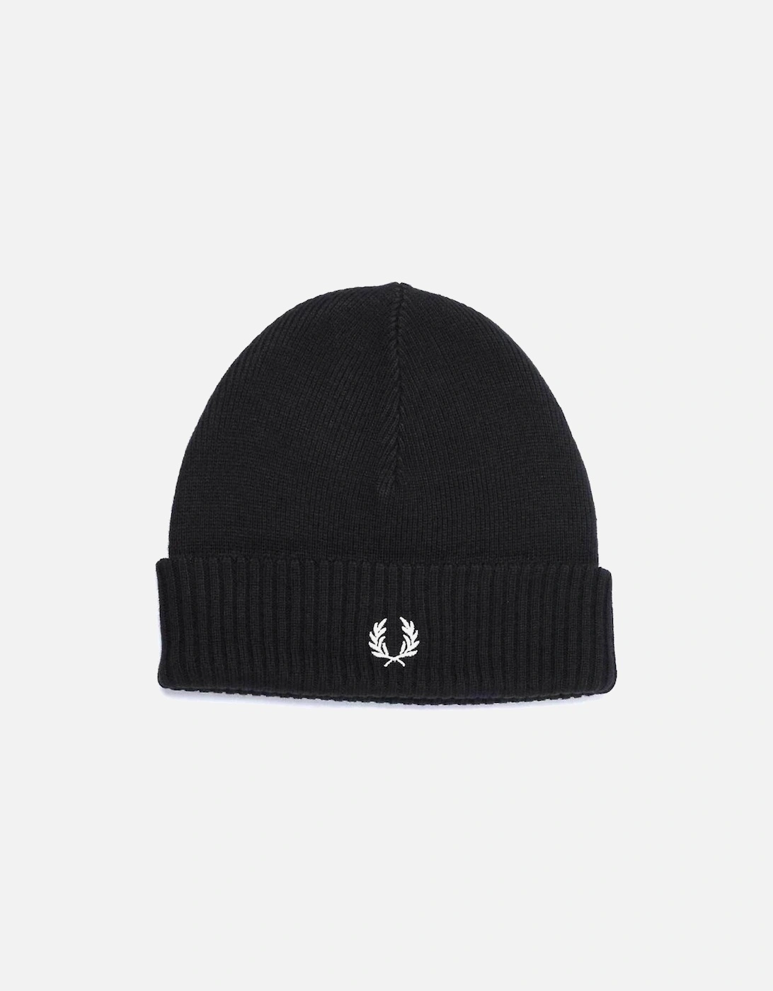 Roll Up Beanie Hat - Black C7142, 2 of 1