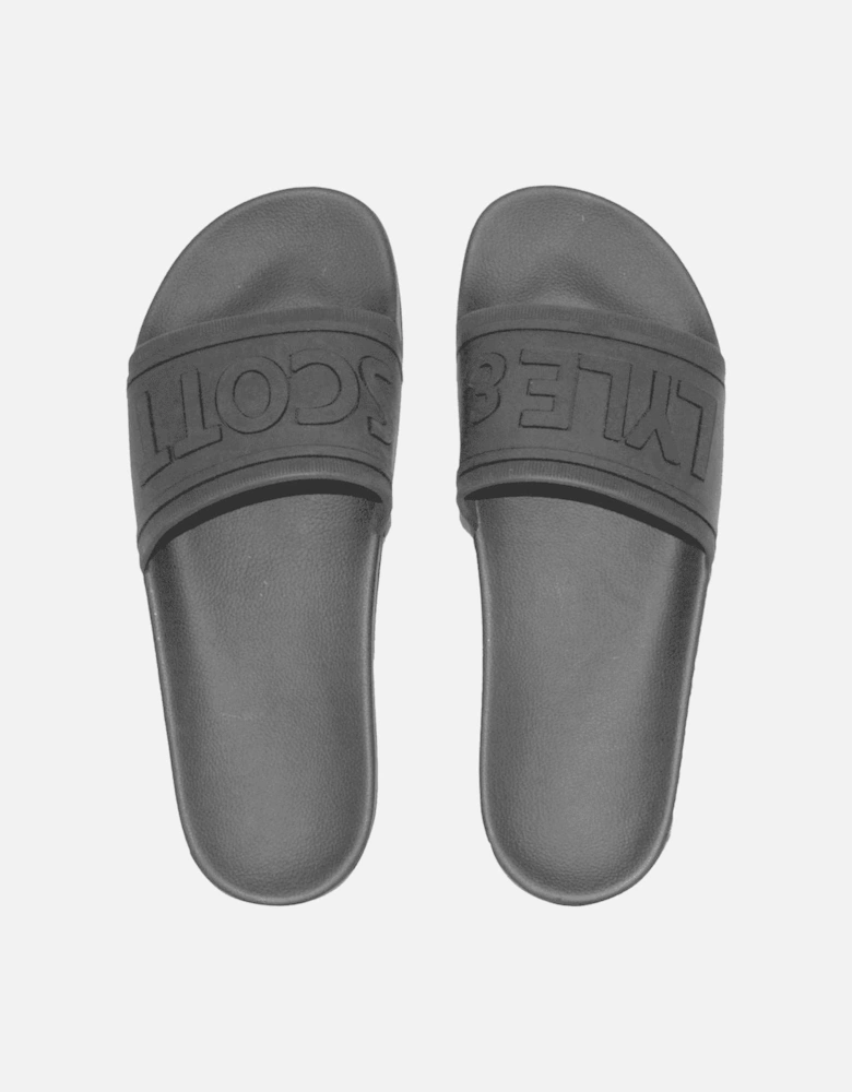 Men's Wallace Pool Sliders - True Black