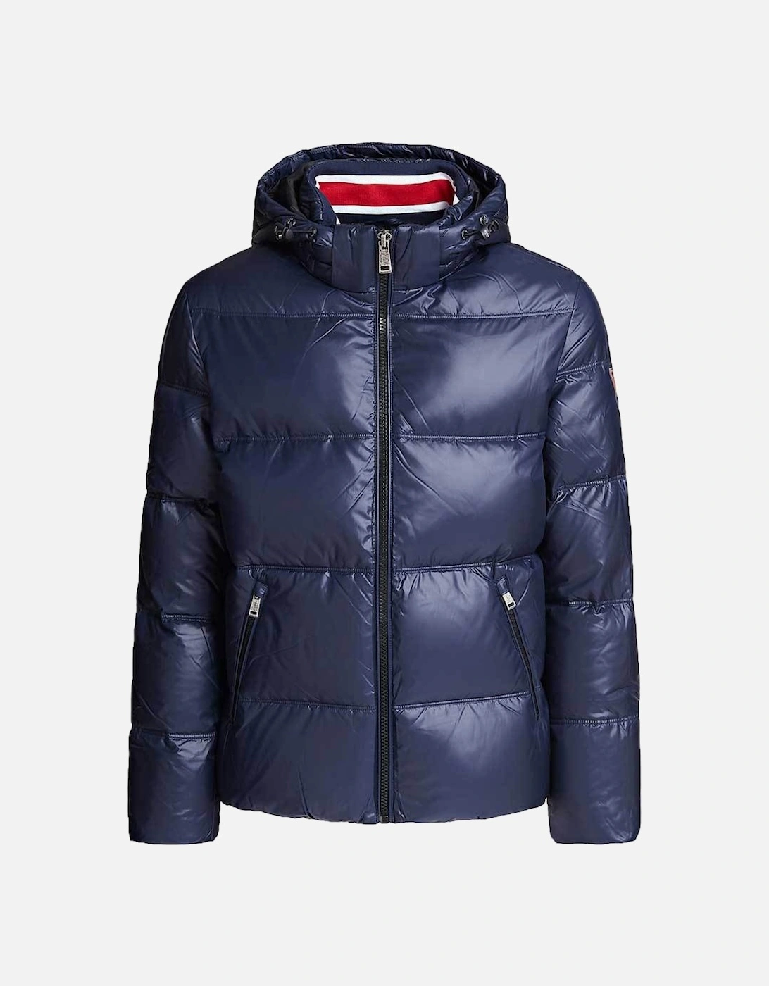 Hooded Puffer Jacket - Blue Navy M94L42