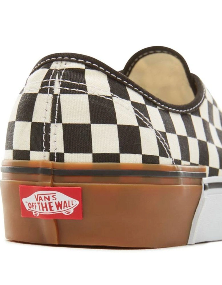 Gum Block Authentic Trainers - Gum Block Checkerboard - Black White