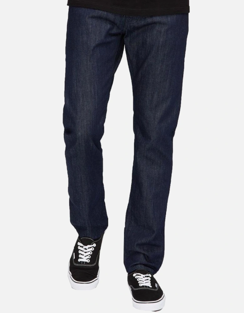 ED-55 Regular Tapered Jeans - Kingston Blue Denim - Rinse