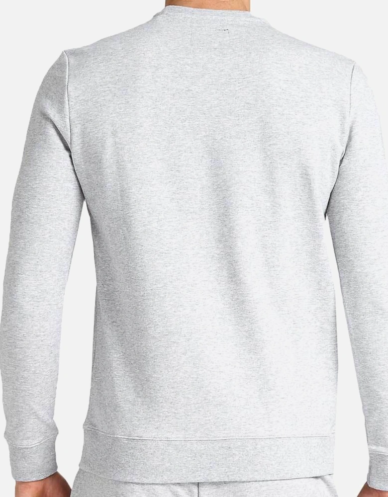 Jared Logo Crew Neck Sweatshirt - Light Grey
