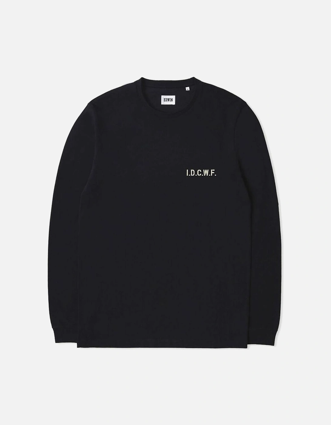 I.D.C.W.F Long Sleeve T-Shirt - Black, 5 of 4