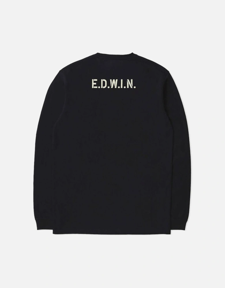 I.D.C.W.F Long Sleeve T-Shirt - Black