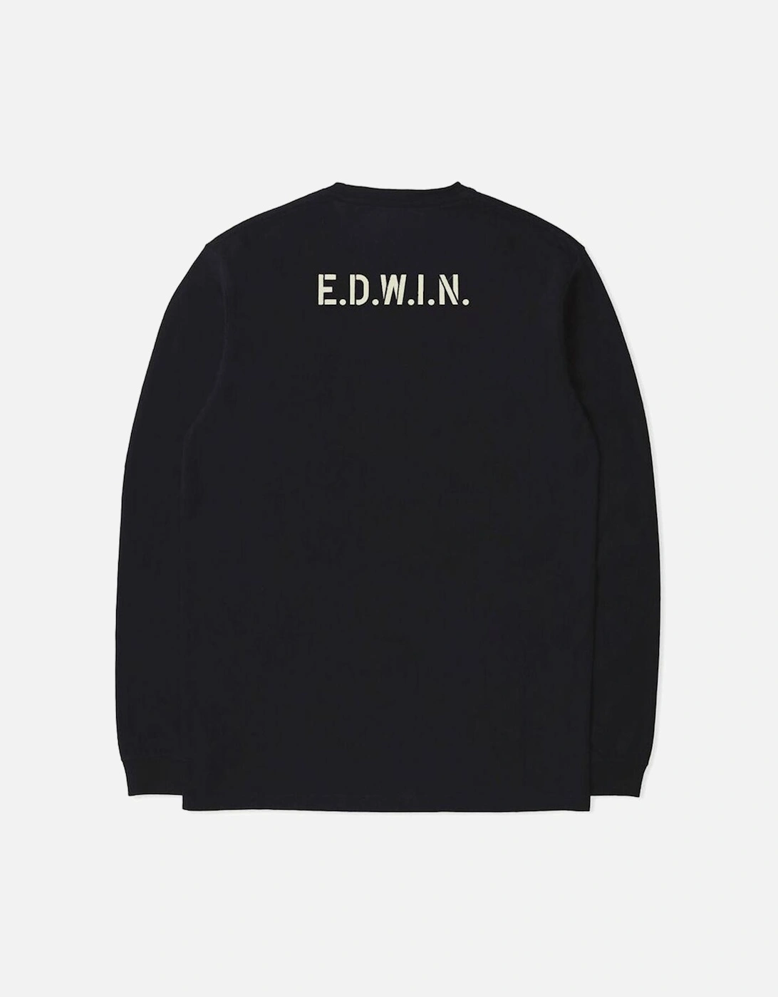 I.D.C.W.F Long Sleeve T-Shirt - Black
