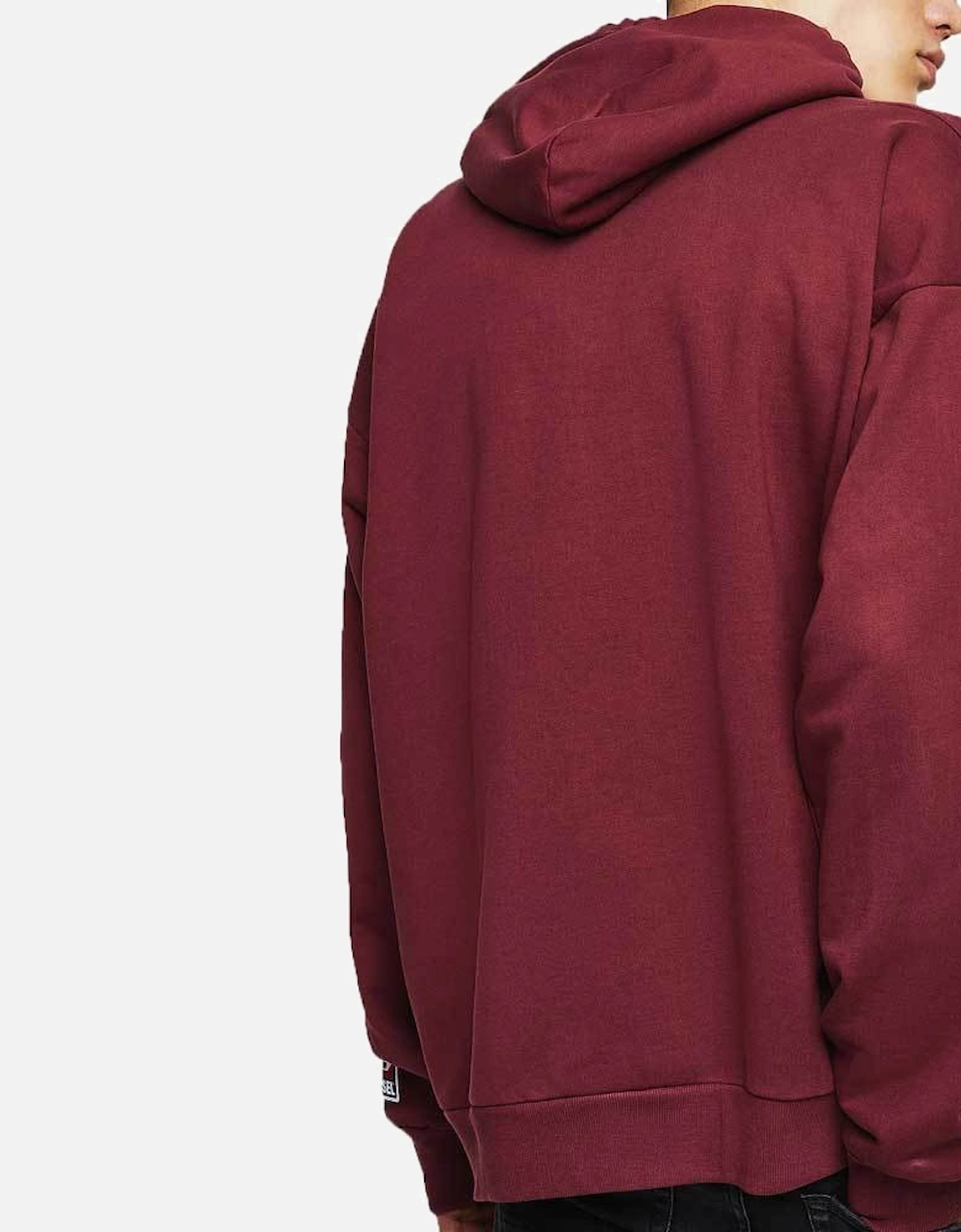 S-DIVISION-D Hoodie - Burgundy