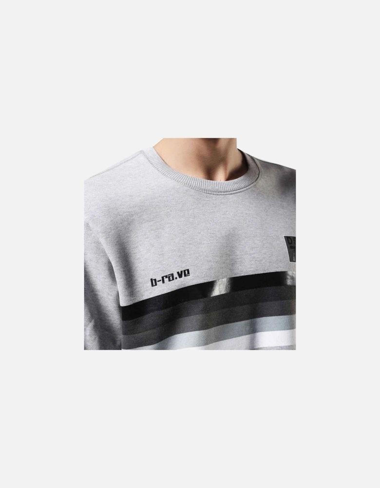 S-joe-na cotton-jersey sweatshirt - Grey