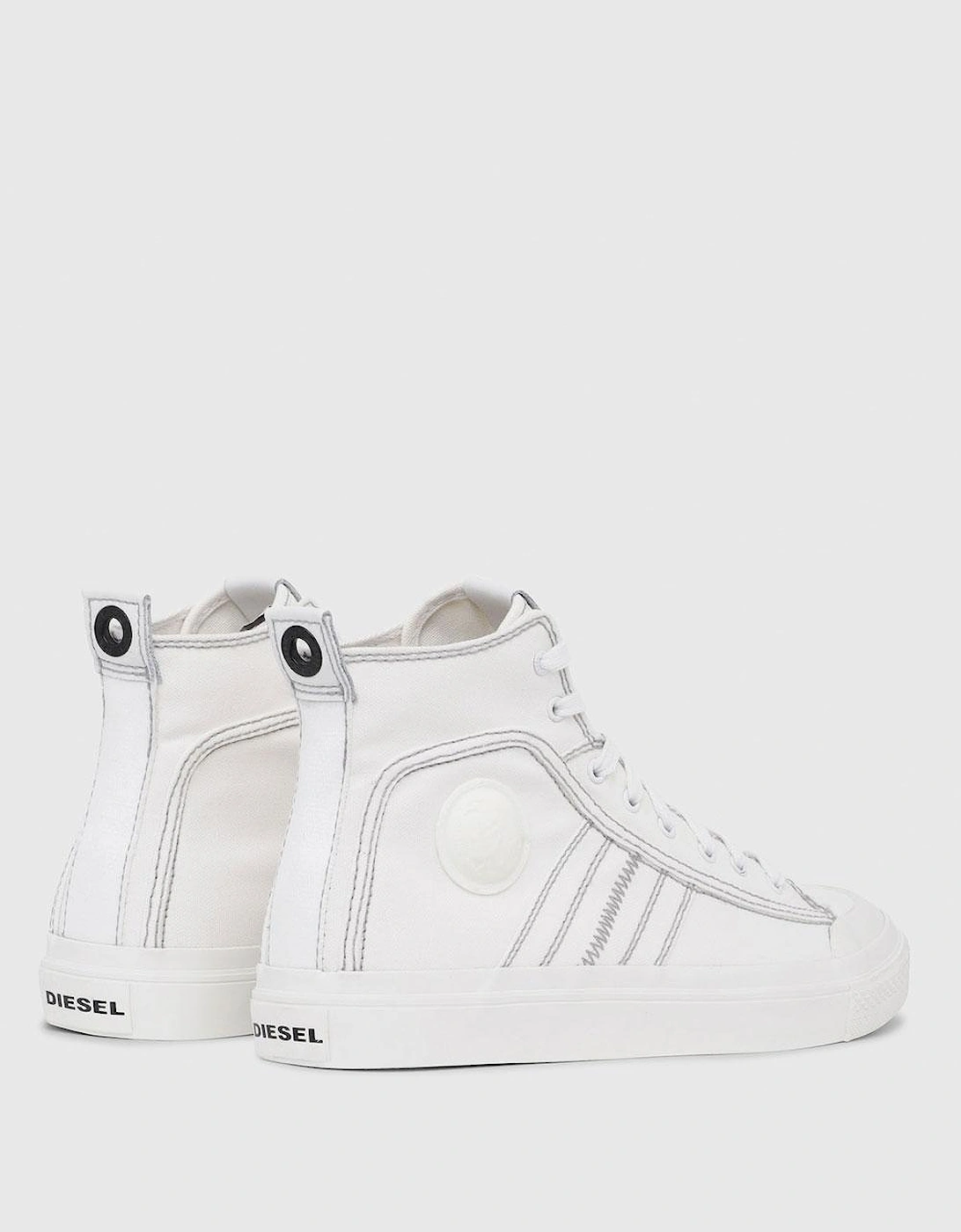 S-Astico Mid Lace  Hi Top Trainers - White