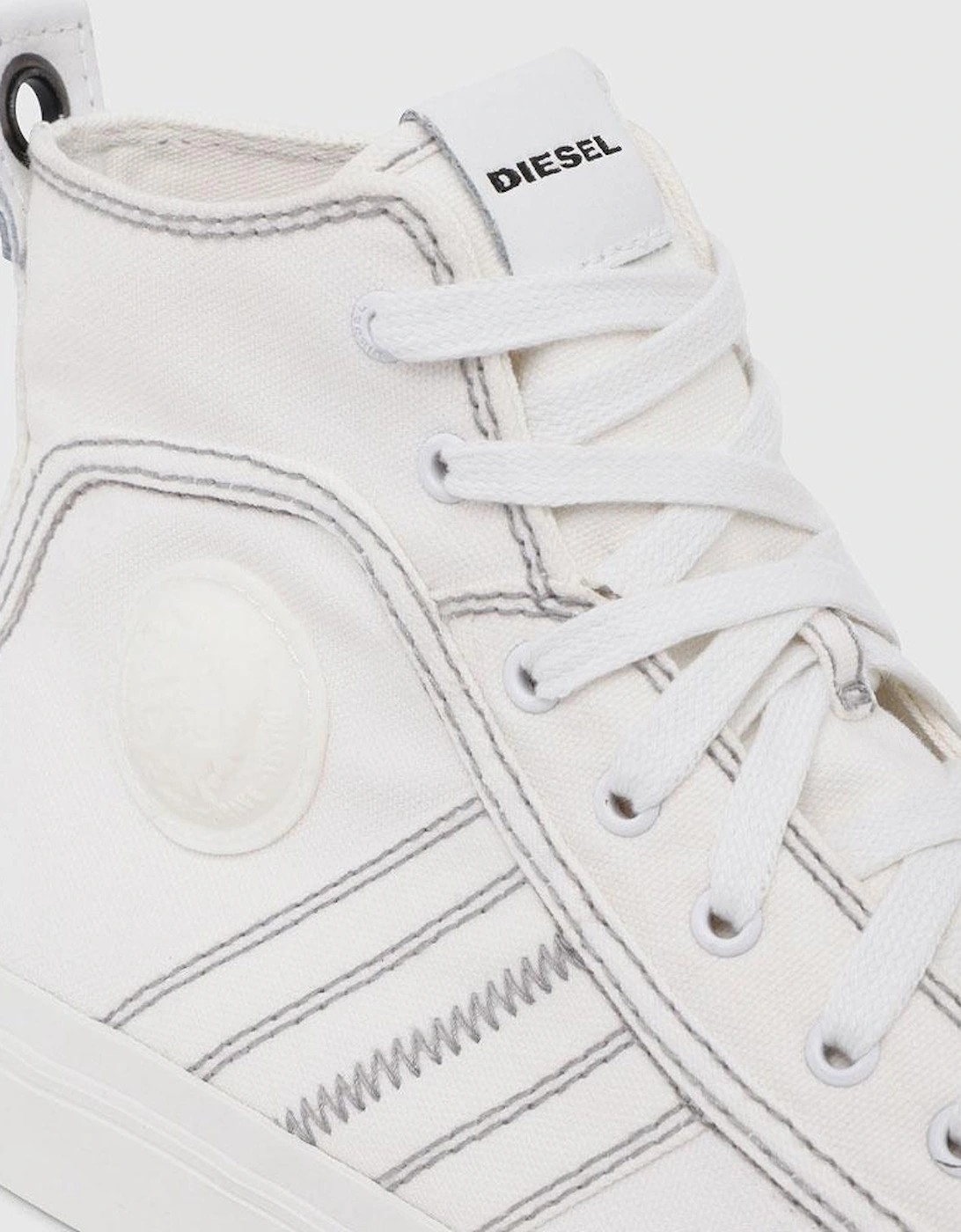 S-Astico Mid Lace  Hi Top Trainers - White