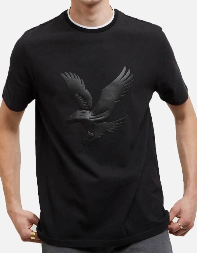 Pique Logo T-Shirt - True Black TS1118V
