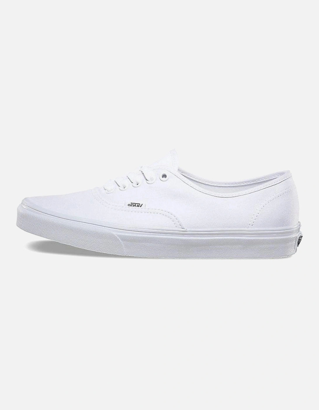 White Authentic Canvas Trainers - VN0A3-EE3W00, 6 of 5