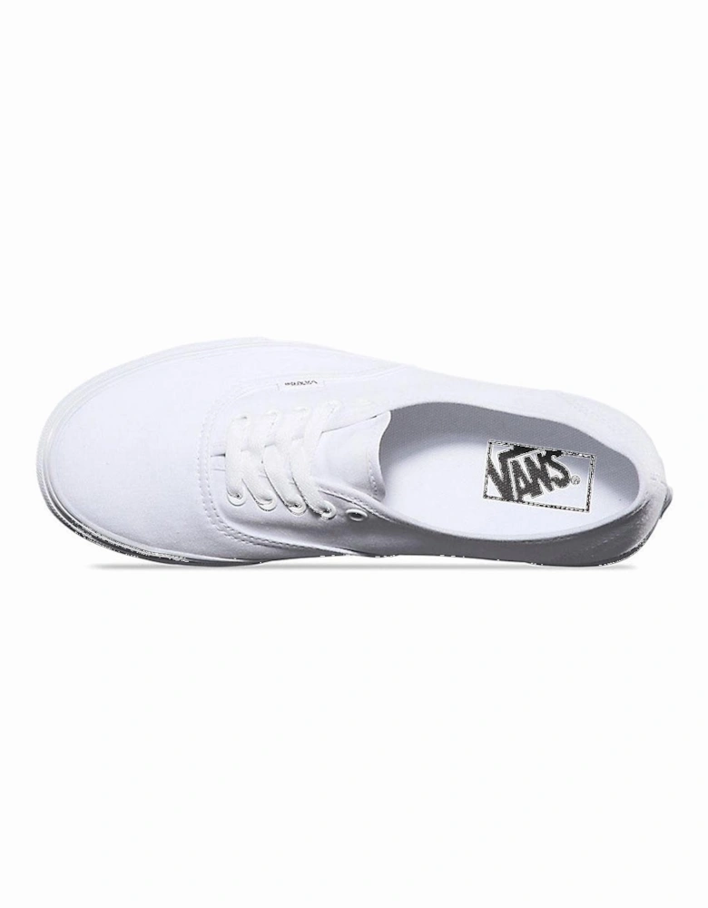 White Authentic Canvas Trainers - VN0A3-EE3W00