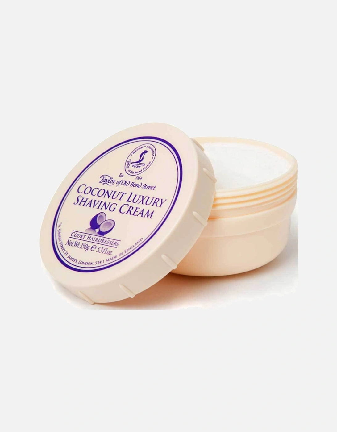 Coconut Luxury Shaving Cream Tub, 3 of 2