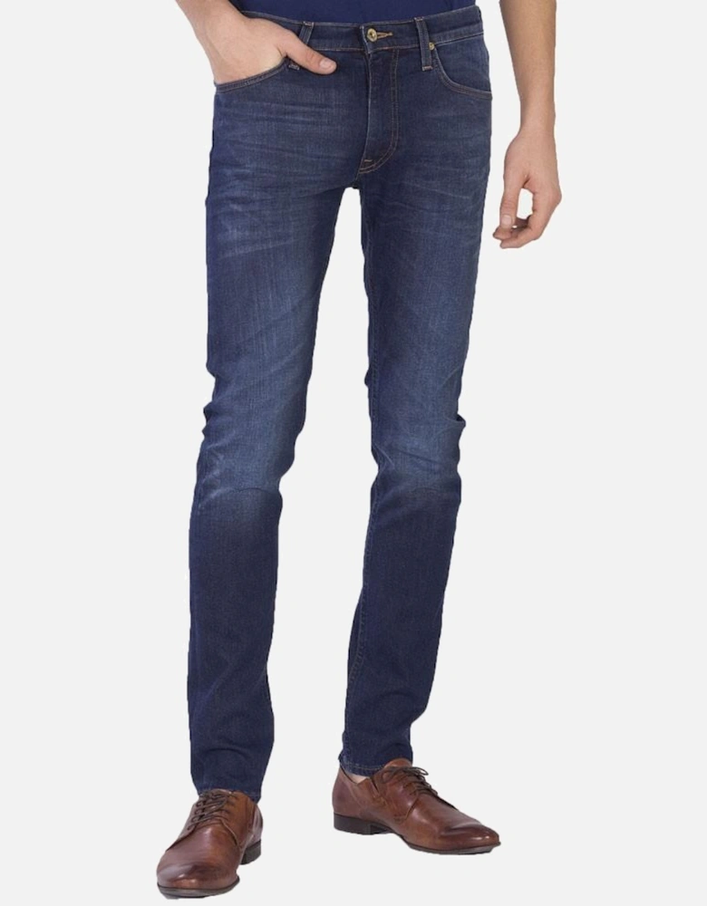 Luke - Slim Tapered Fit Jeans - True Authentic Blue