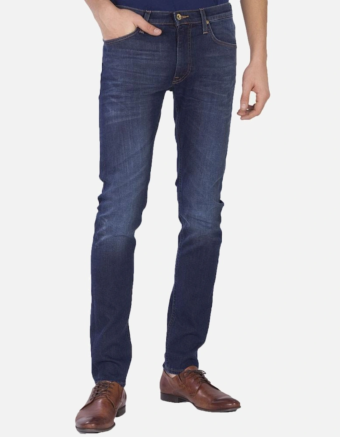 Luke - Slim Tapered Fit Jeans - True Authentic Blue, 5 of 4
