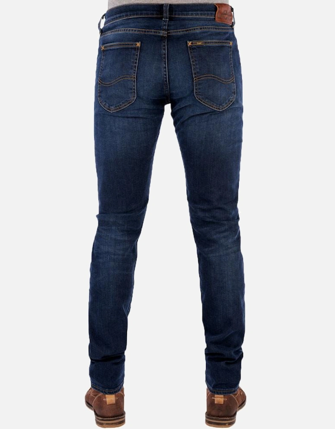 Luke - Slim Tapered Fit Jeans - True Authentic Blue