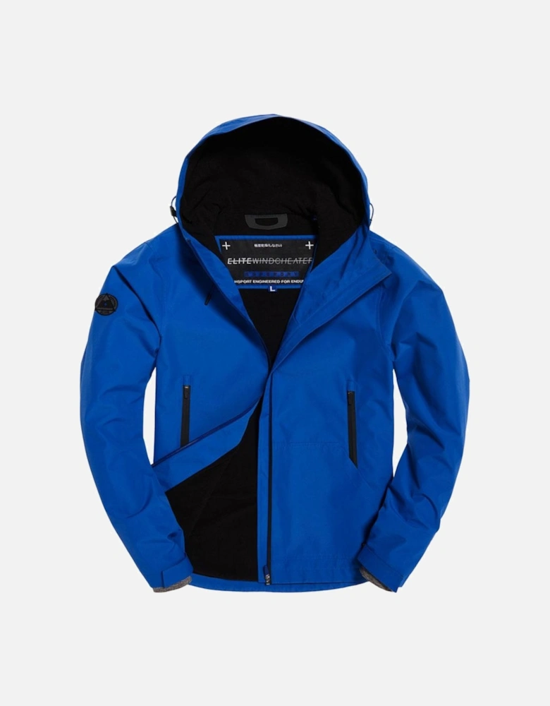 Hooded Elite SD-Windcheater - Electric Blue