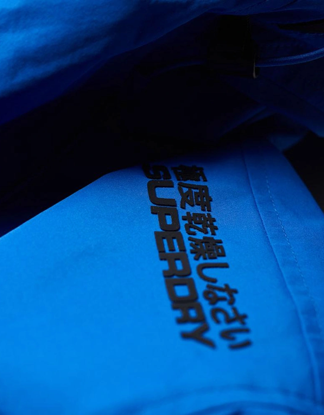 Hooded Elite SD-Windcheater - Electric Blue