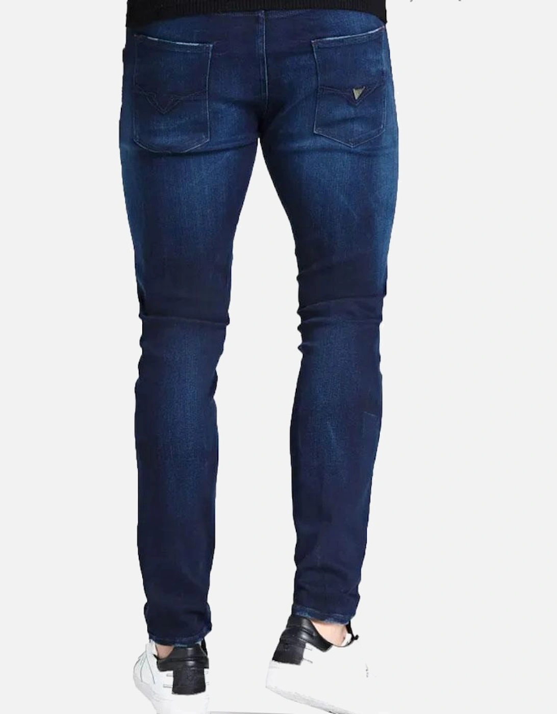 Chris Skinny Jeans Used Look - Blue M94A27D3SY0