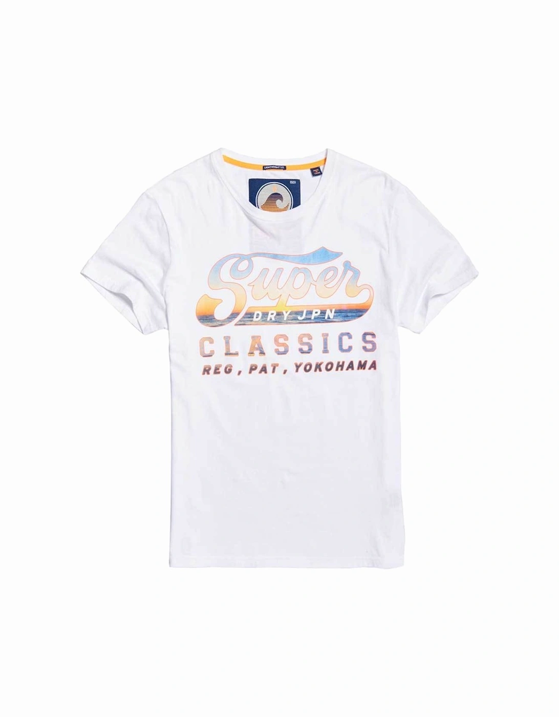 Mens Classics Lite T-Shirt - Swoosh White