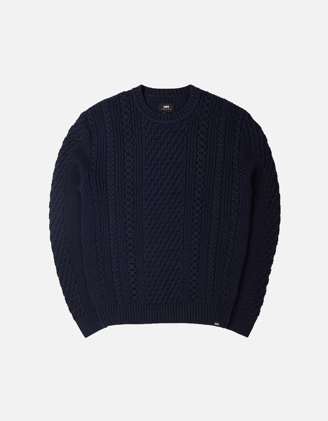 United Cable Knit Jumper - Navy, 4 of 3