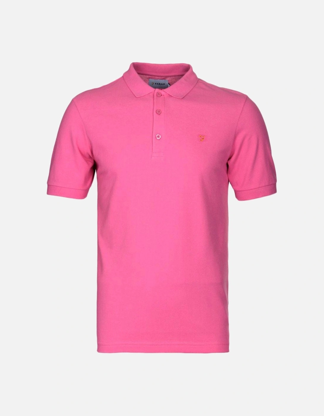 Blaney Short Sleeve Polo Shirt - Azealia Pink F4KS5050GP, 2 of 1