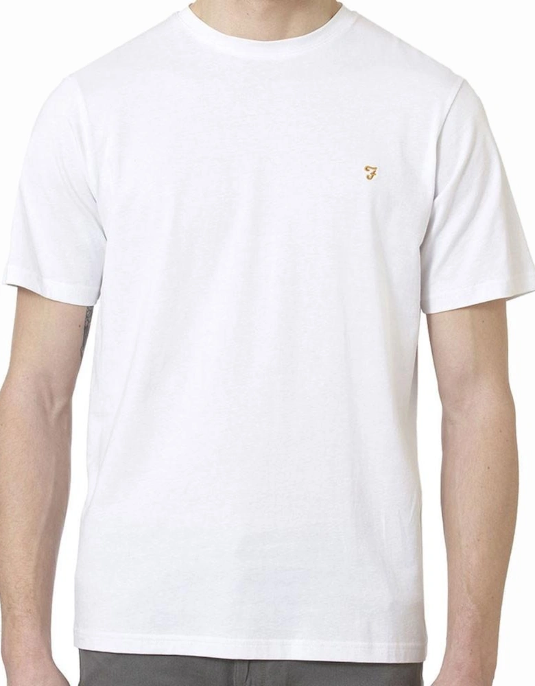 Denny Crew Neck T-Shirt - White