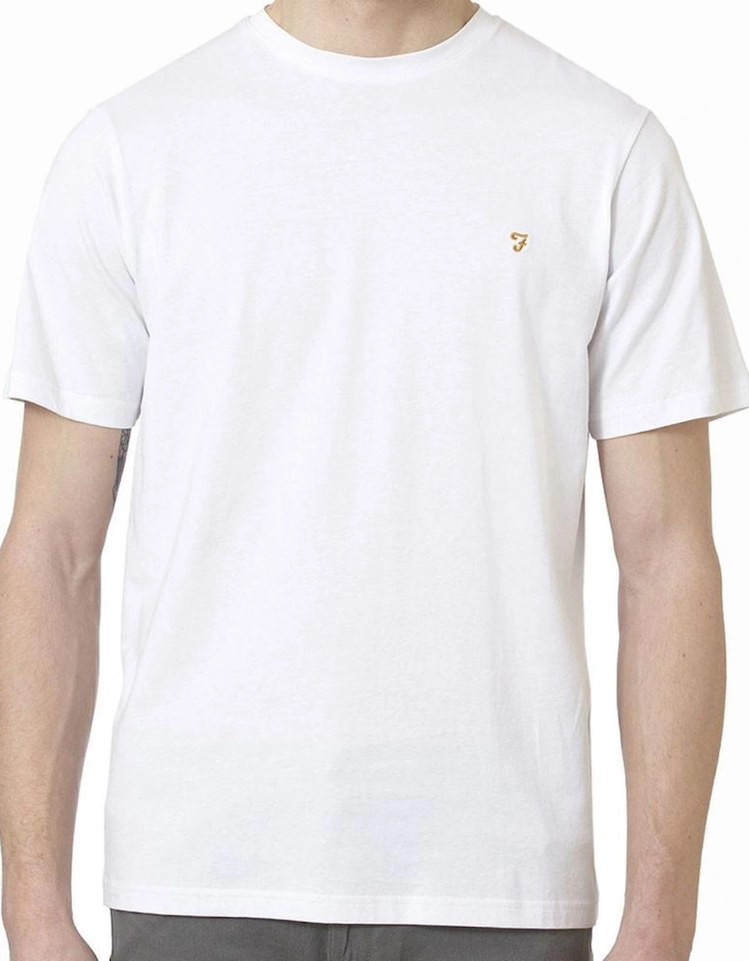 Denny Crew Neck T-Shirt - White, 2 of 1