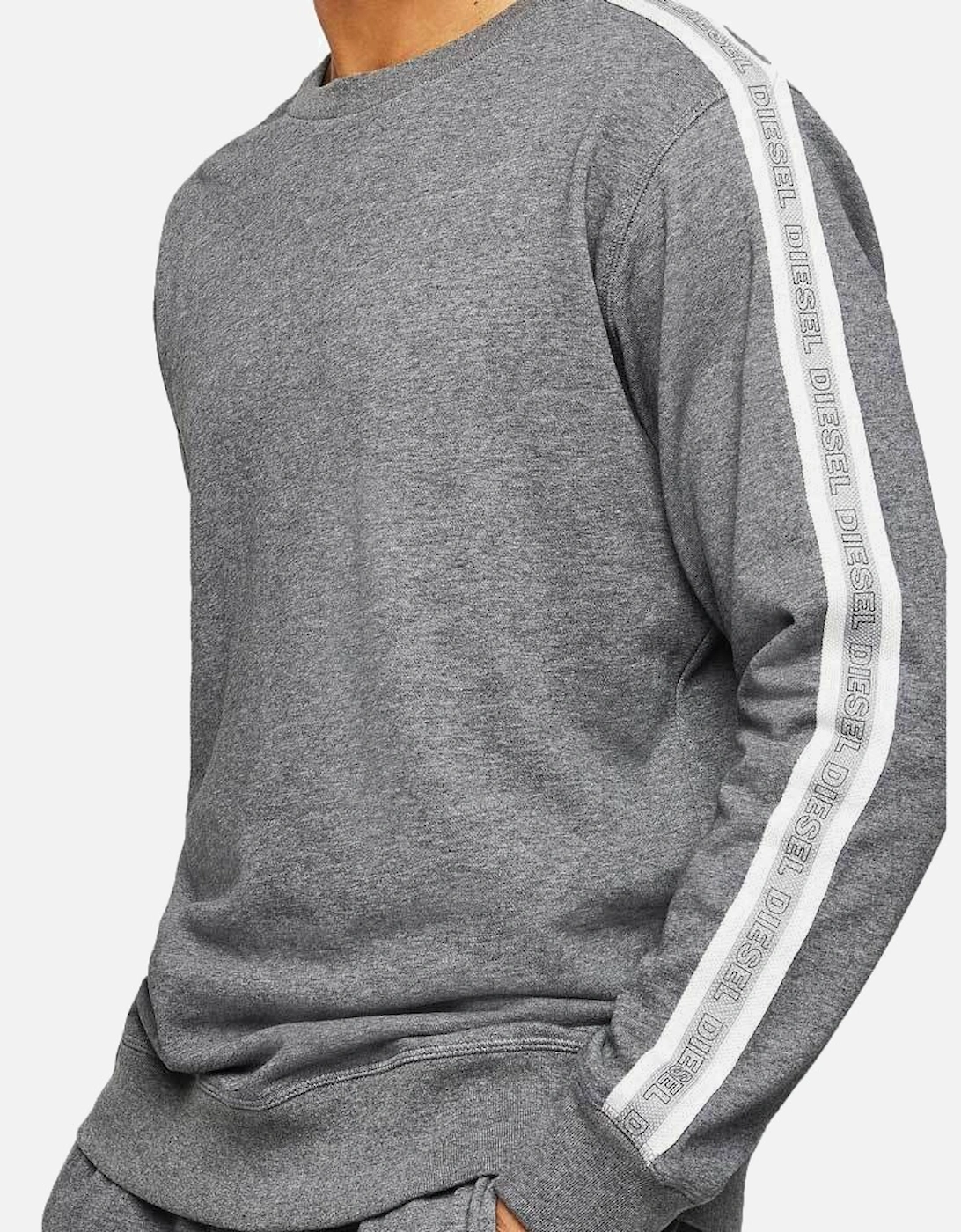 UMLT-Willy Taped Logo Lounge Sweatshirt - Grey, 4 of 3