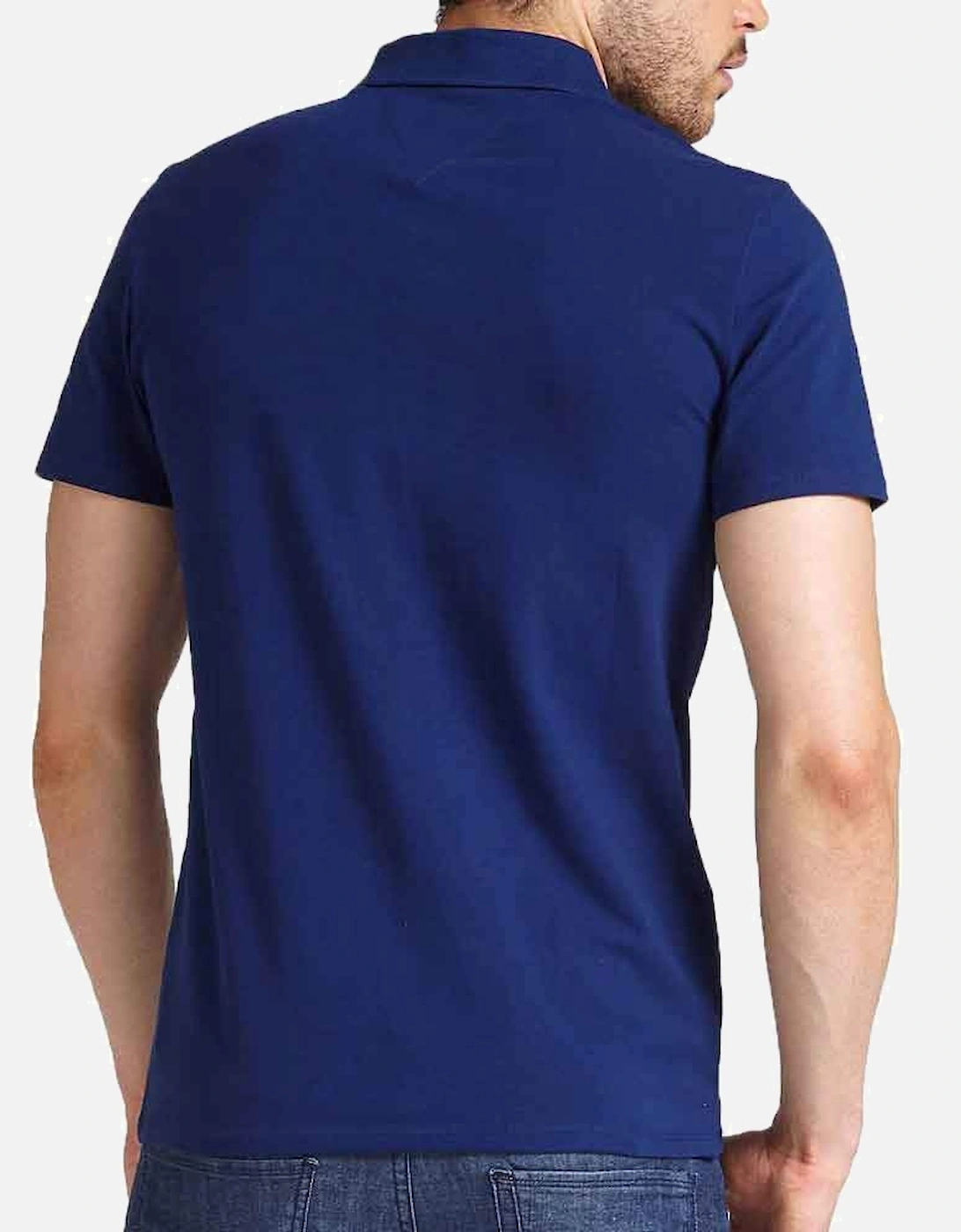 Men's Duane Small Logo Polo Shirt - Navy