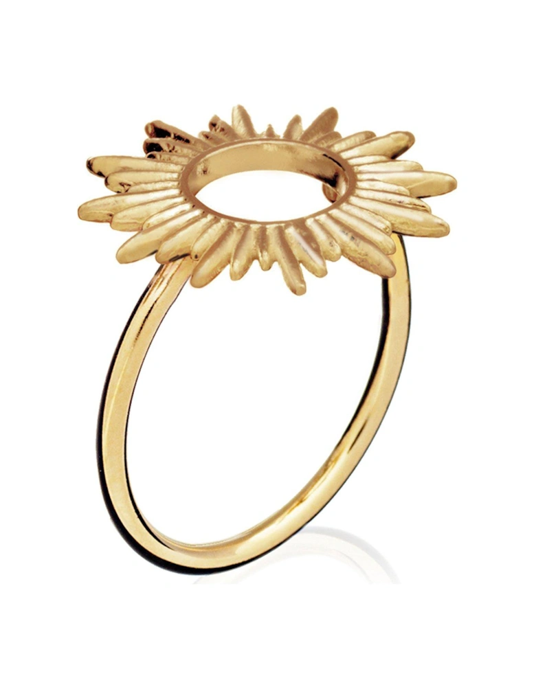 Rachel Jackson Electric Goddess Sun Ring - Gold