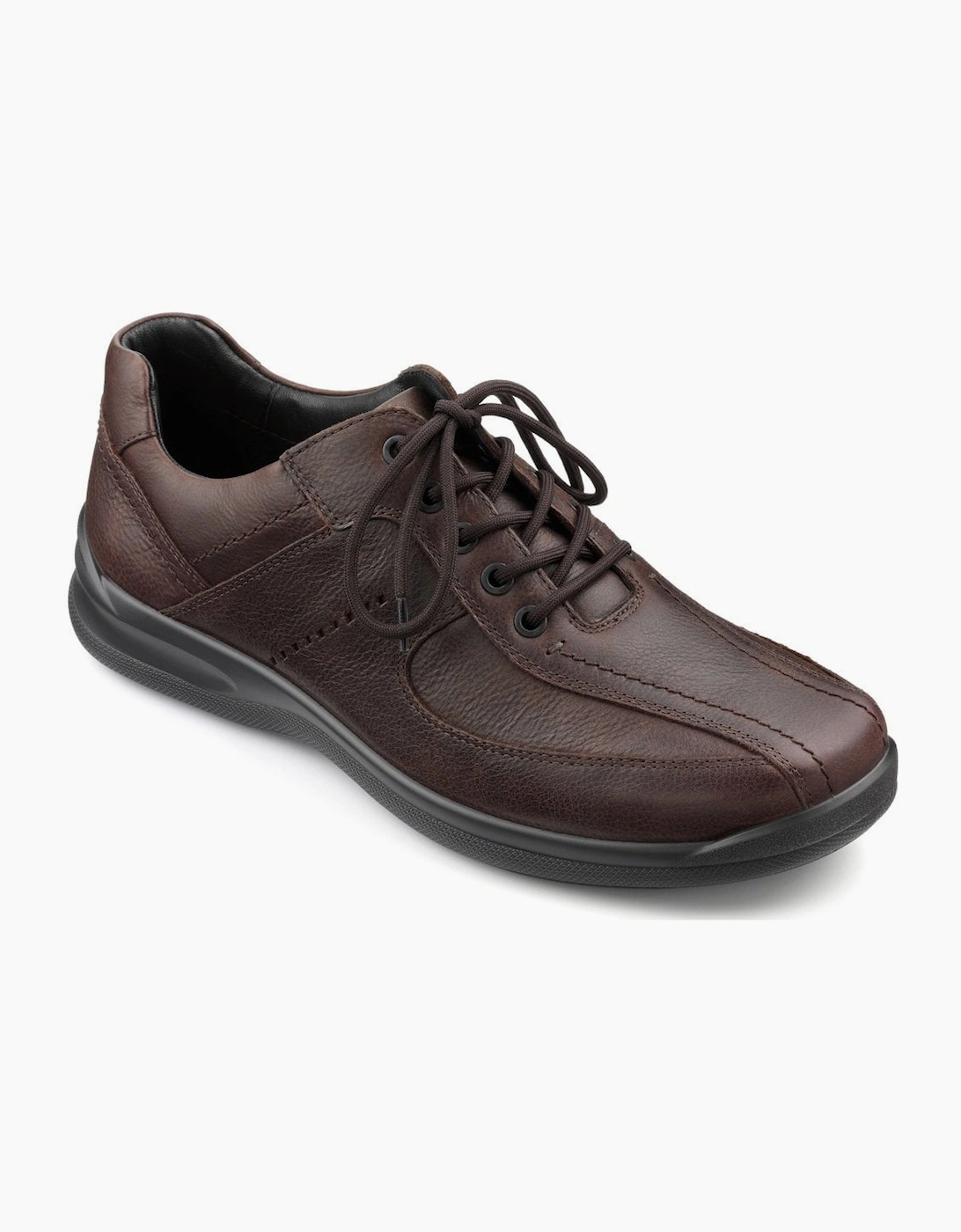 Hotter Men's Brown Lance Lace-Up Shoe - Size: 7.5