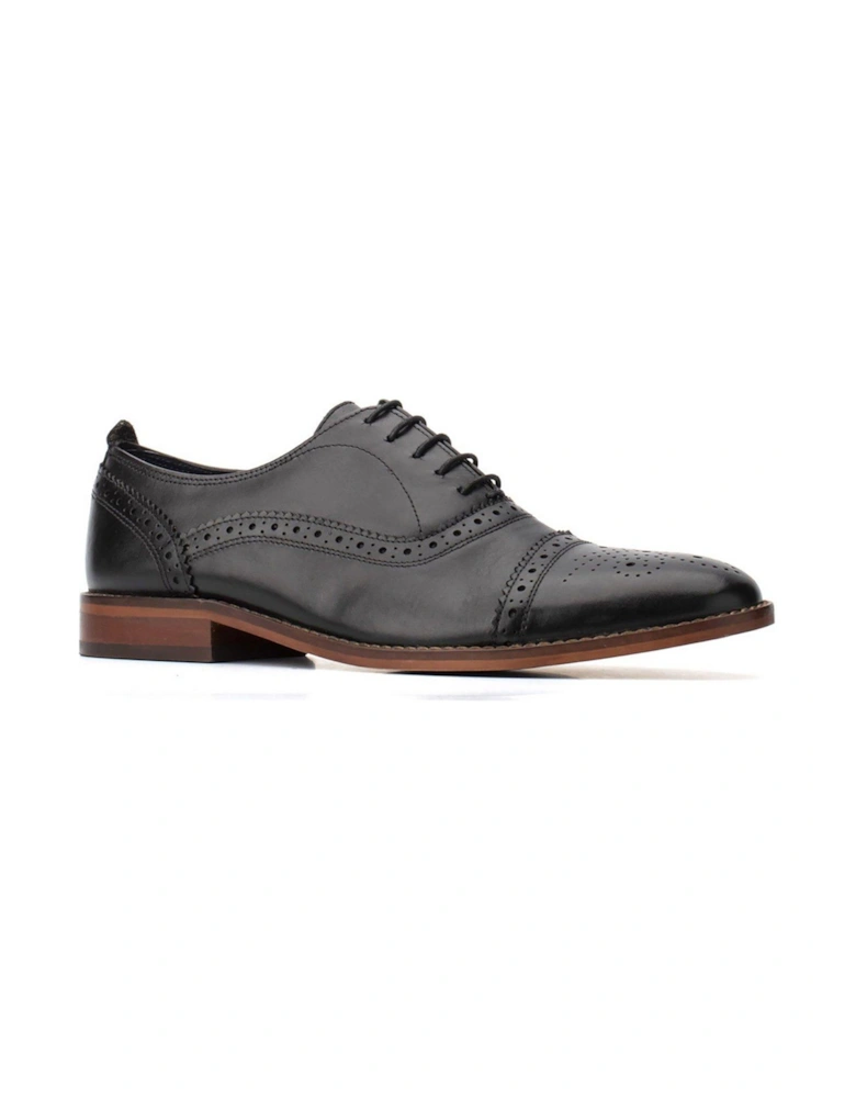 Cast Brogue Shoe - Black