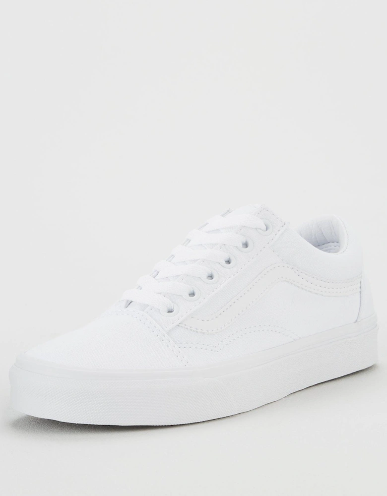 Unisex Ua Old Skool Trainers - White