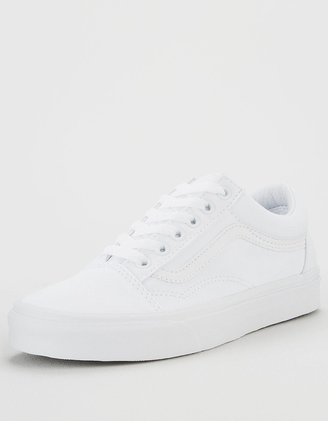 Unisex Ua Old Skool Trainers - White, 7 of 6