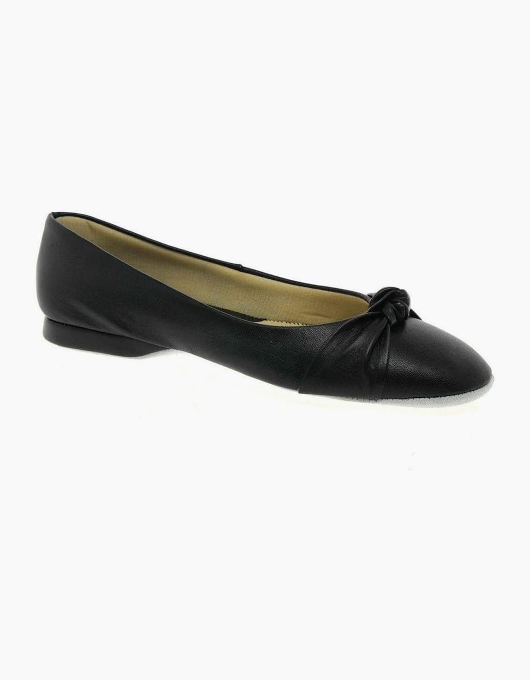Relax Slippers Women's Knot Leather Slipper - Black - Size: 9