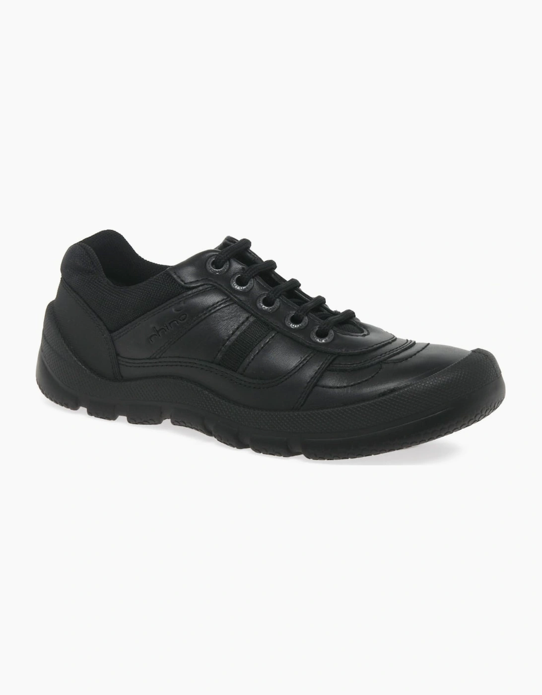 Start-Rite Boys Black 'S Rhino Sherman Senior School Shoes  4 (Older)/G (Wide) Junior 4/G Kids