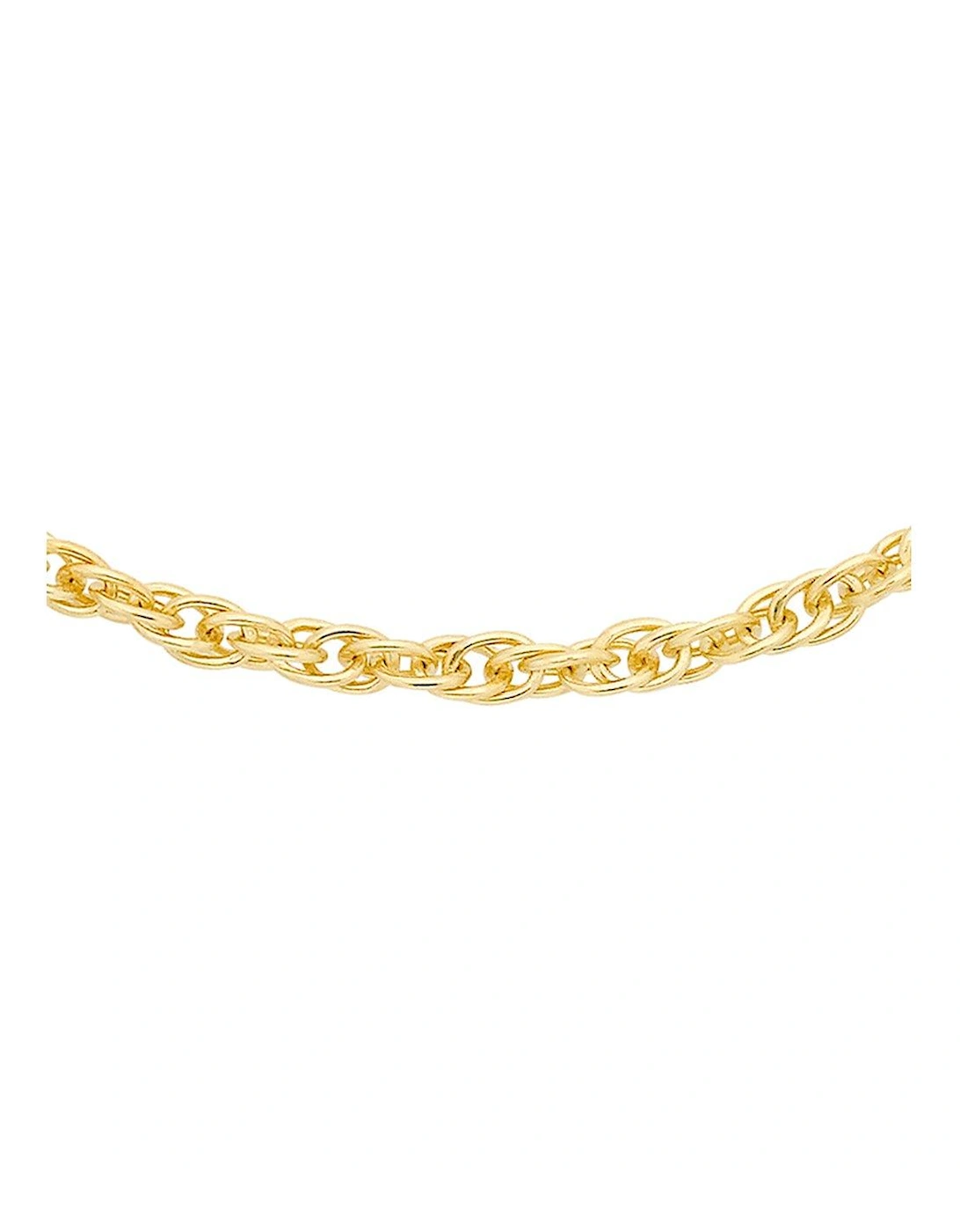 9ct Gold Prince of Wales Chain Necklace, 2 of 1