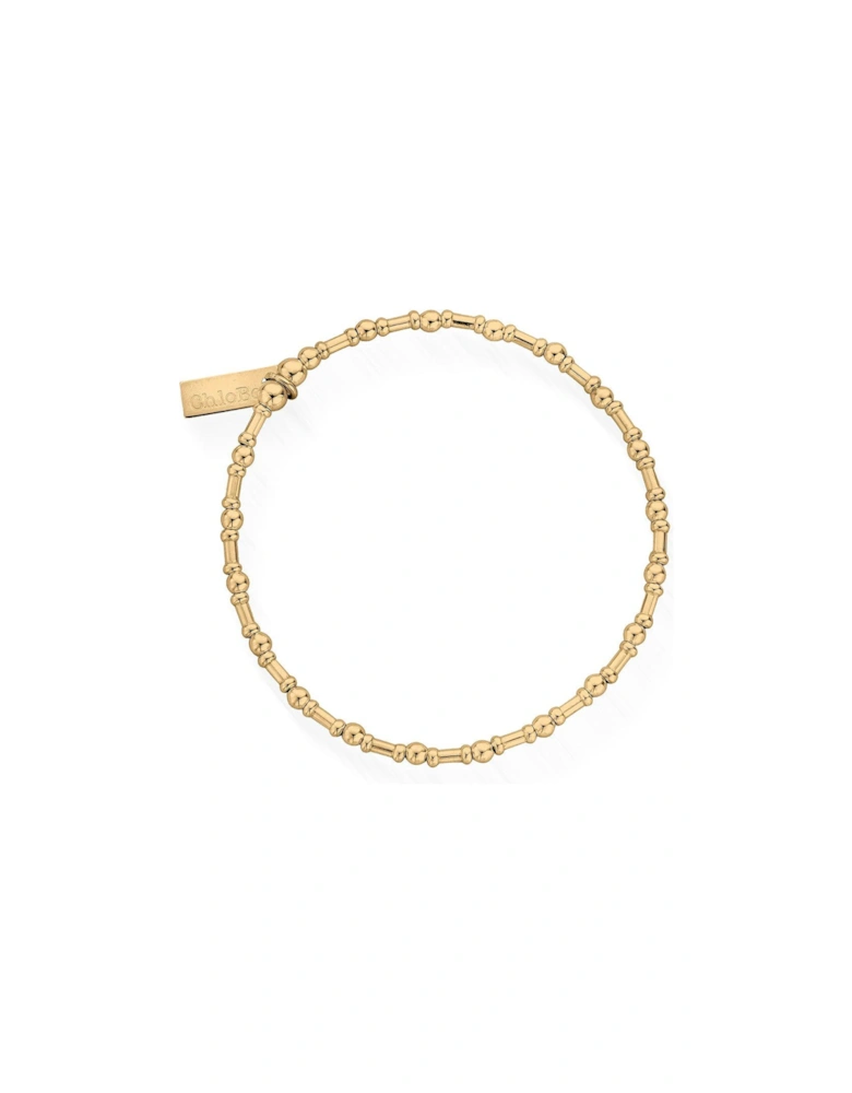 Gold Plated Silver Rhythm of Water Bracelet
